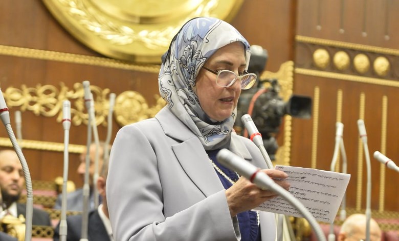 النائبة زينب فهيم عضو مجلس الشيوخ
