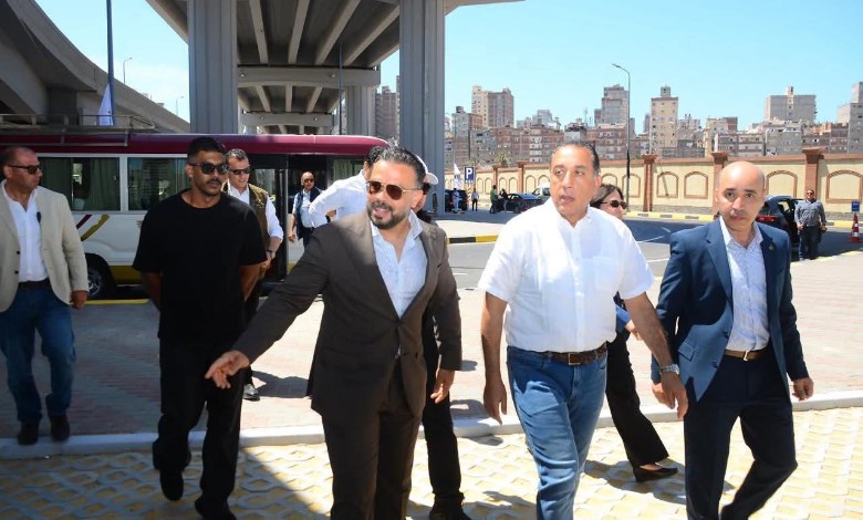 محمد مجاهد افتتاح كوبري الفريق أول سليمان عزت نقلة مرورية كبري 