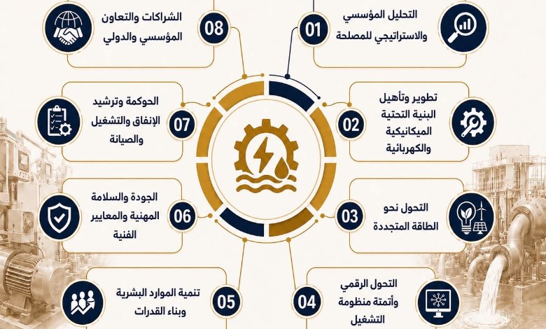 الري: تسرع تطوير محطات الرفع ضمن مستهدفات الجيل الثاني 2.0
