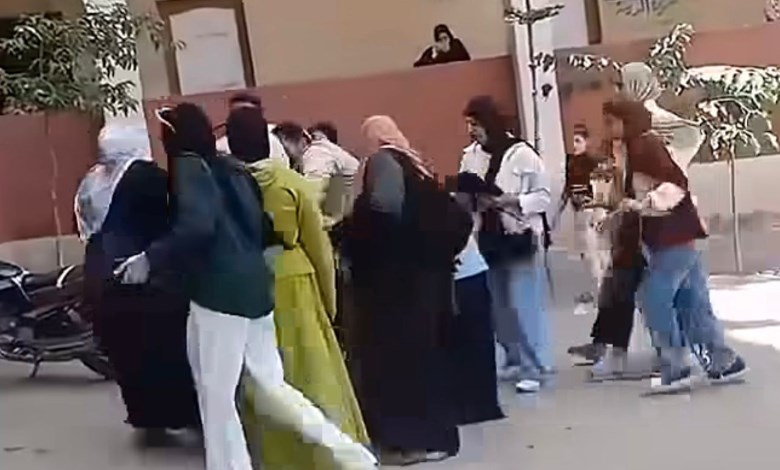 لقطة من الفيديو المنتشر 
