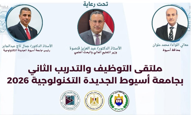 ملتقى توظيف جامعة أسيوط الجديدة التكنولوجية