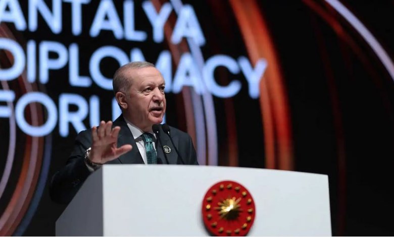 الرئيس التركي ​رجب طيب أردوغان