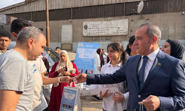 مبادرة مجتمعية لدعم وإحتواء طلاب الثانوية العامة خلال الإمتحانات بشبرا الخيمة برعاية حزب مستقبل وطن 