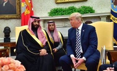 ترامب وولي العهد السعودي