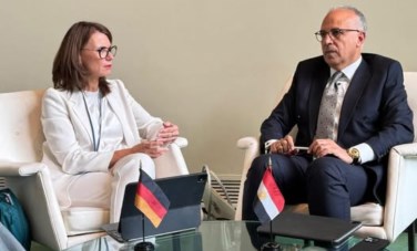 مباحثات مصرية ألمانية لتعزيز أجندة المياه العالمية والحفاظ على الزخم الدولي