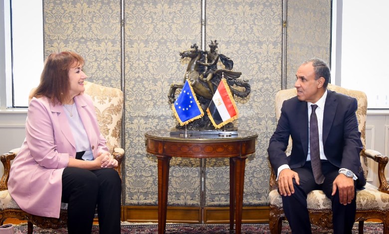 وزير الخارجية والمفوضة الأوربية