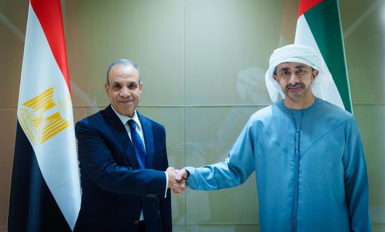 وزير الخارجية ونظيره الإماراتي