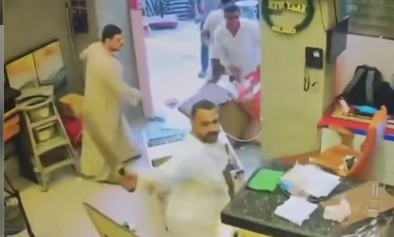 المشاجرة