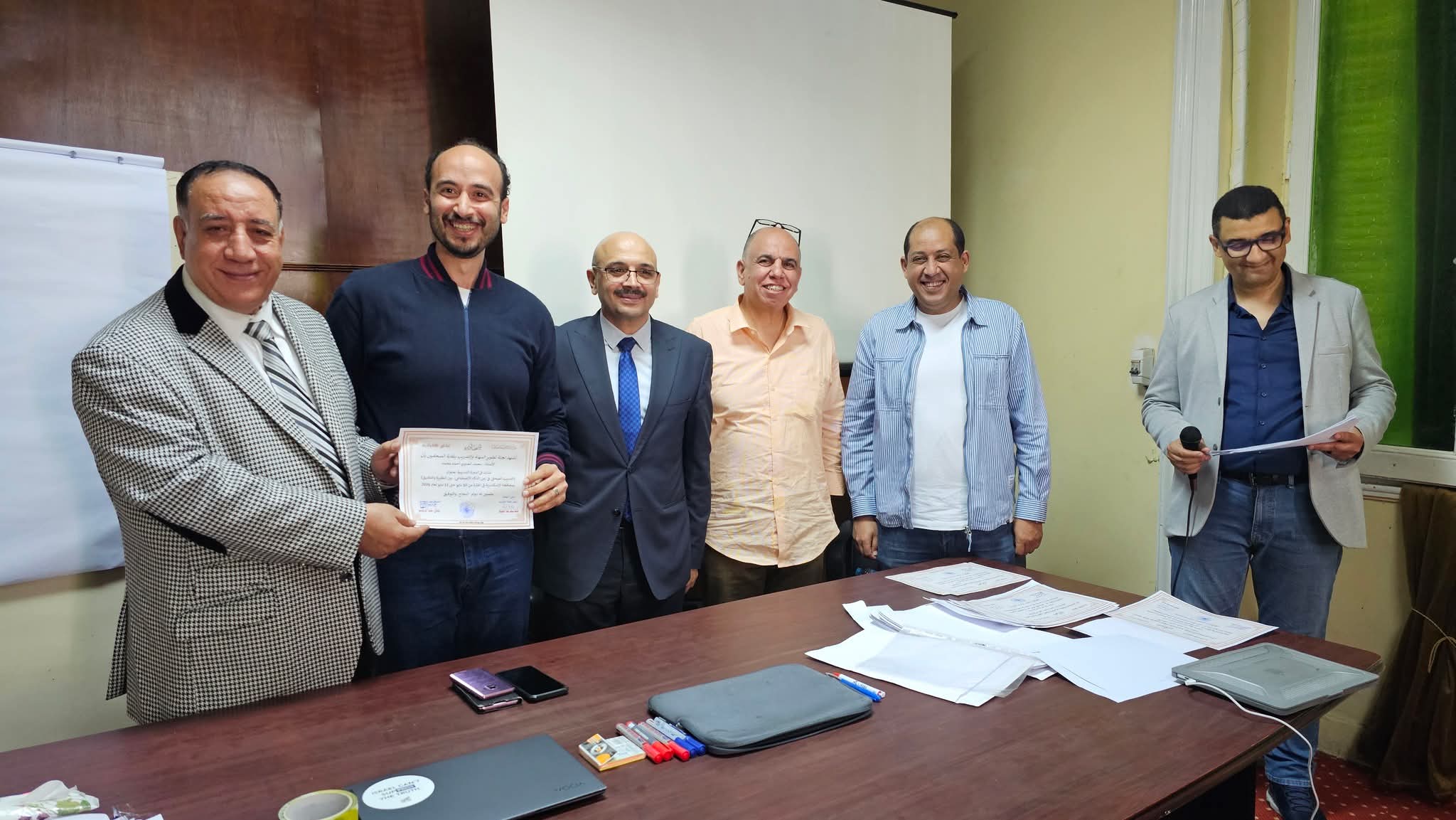 بمشاركة 30صحفيا اختتام دورة تدريب المدربين بالإسكندرية 